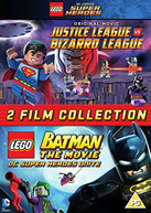 LEGO DOUBLE JUSTICE LEAGUE VS BIZARRO &LEGO BATMAN (UK) DVD