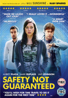 SAFETY NOT GUARANTEED (UK) DVD