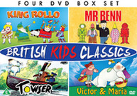 KIDS CLASSICS MR BENN / KING ROLLO (UK) DVD