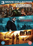 ZOMBIE TRIPLE (ZOMBIE APOCALYPSE / ABRAHAM LINCOLN VS ZOMBIES / THE DEAD) (UK) DVD