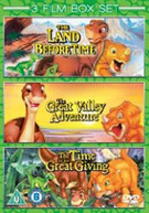 THE LAND BEFORE TIME 1 - 3 (UK) DVD