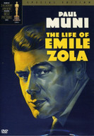 LIFE OF EMILE ZOLA DVD