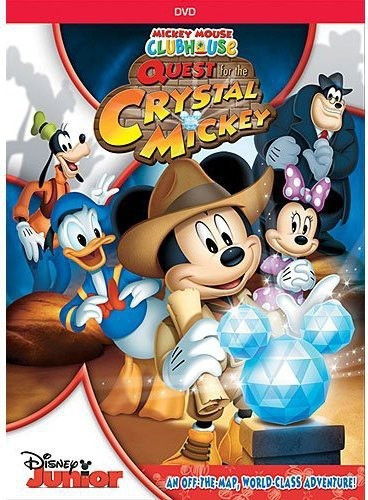 MICKEY MOUSE CLUBHOUSE: QUEST FOR CRYSTAL MICKEY DVD - TheMuses