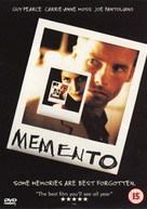 MEMENTO (UK) DVD