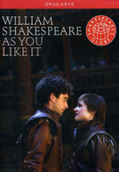 WILLIAM SHAKESPEARE AS YOU LIKE IT DVD