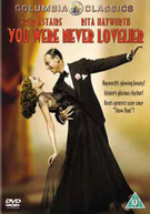 YOU WERE NEVER LOVELIER (UK) DVD
