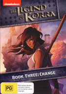 THE LEGEND OF KORRA: BOOK 3 - CHANGE (2014) DVD