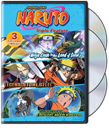 NARUTO MOVIES TRIPLE FEATURE (3PC) (3 PACK) DVD