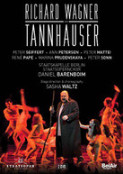 WAGNER PAPE STAATSKAPELLE BERLIN BARENBOIM - TANNHAUSER (2PC) DVD