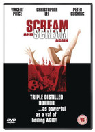 SCREAM AND SCREAM AGAIN (UK) DVD