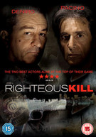 RIGHTEOUS KILL (UK) DVD