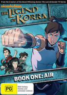 THE LEGEND OF KORRA: BOOK 1 - AIR (2012) DVD