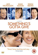 SOMETHINGS GOTTA GIVE (UK) DVD