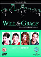 WILL AND GRACE - SERIES 1 (UK) DVD