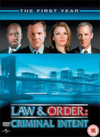 LAW AND ORDER - CRIMINAL INTENT - SEASON 1 (UK) DVD