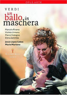 VERDI ALVAREZ URMANA VRATOGNA ZAREMBA - UN BALLO IN MASCHERA DVD