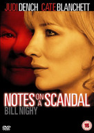 NOTES ON A SCANDAL (UK) DVD
