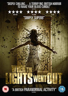 WHEN THE LIGHTS WENT OUT (UK) DVD