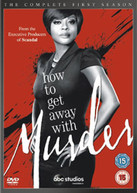 HOW TO GET AWAY WITH MURDER - SEASON 1 (UK) DVD