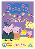 PEPPA PIG - MY BIRTHDAY PARTY & OTHER STORIES (UK) DVD