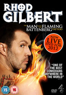 RHOD GILBERT LIVE - THE MAN WITH THE FLAMING BATTENBERG TATTOO (UK) DVD