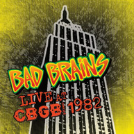 BAD BRAINS - LIVE CBGB 1982 (LTD) VINYL