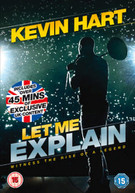 KEVIN HART - LET ME EXPLAIN (UK) DVD