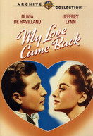 MY LOVE CAME BACK DVD