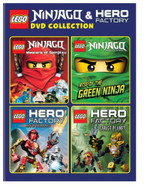 LEGO: NINJAGO & HERO FACTORY (4PC) / DVD