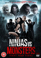 NINJAS VS MONSTERS (UK) DVD