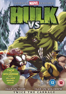 HULK VS WOLVERINE & VS THOR (UK) DVD