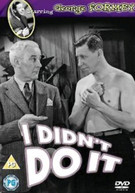 I DIDNT DO IT (UK) DVD