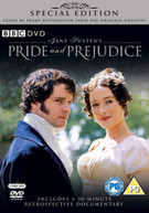 PRIDE AND PREJUDICE - SPECIAL EDITION (UK) DVD