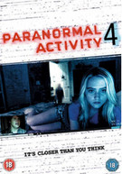 PARANORMAL ACTIVITY 4 (UK) DVD