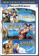 ROAD TO EL DORADO SINBAD: LEGEND OF SEVEN SEAS DVD