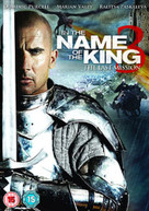 IN THE NAME OF THE KING 3 (UK) DVD