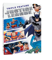 JUSTICE LEAGUE TRIPLE FEATURE (3PC) (3 PACK) DVD