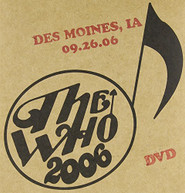 WHO - LIVE: DES MOINES IA 09/26/06 DVD
