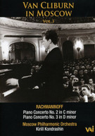 RACHMANINOFF LISZT SCHUMANN KONDRASHIN - VAN CLIBURN IN MOSCOW 3 DVD