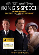 KING'S SPEECH DVD