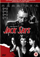 JACK SAYS (UK) DVD