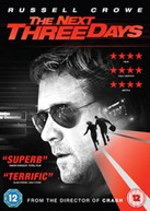 THE NEXT THREE DAYS (UK) DVD