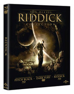 THE RIDDICK DVD COLLECTION [PITCH BLACK / THE CHRONICLES OF RIDDICK - DARK FURY / THE CHRONICLES OF (UK) DVD