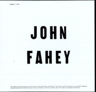 JOHN FAHEY - BLIND JOE DEATH - VINYL