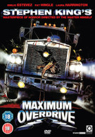 MAXIMUM OVERDRIVE (UK) DVD