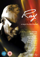 RAY CHARLES - GENIUS - A NIGHT FOR RAY CHARLES (UK) - DVD