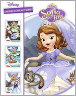 SOFIA THE FIRST - HOLIDAY IN ENCHANCIA / READY TO BE A PRINCESS / FLOATING PALACE (UK) DVD
