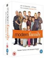 MODERN FAMILY - SEASON 1 TO 6 (UK) DVD