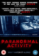 PARANORMAL ACTIVITY (UK) DVD