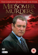 MIDSOMER MURDERS COMPLETE SERIES THREE AND FOUR (UK) DVD